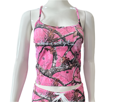 Pink Camo Tank